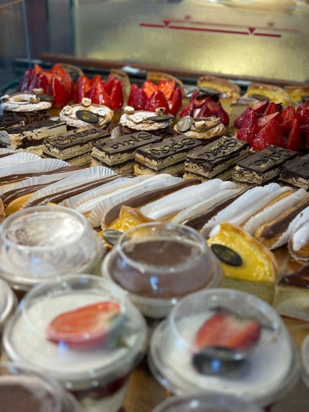 Assortiment de pâtisseries individuelles